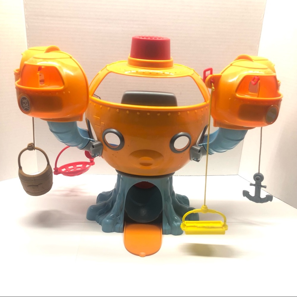 Octonauts Octopod 2010 Playset Headquarters w/ Working Octo Alert Clip Button